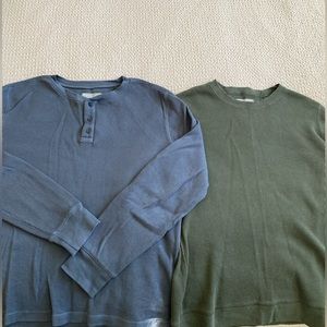 Everlane Men’s Waffle Henley (size medium)